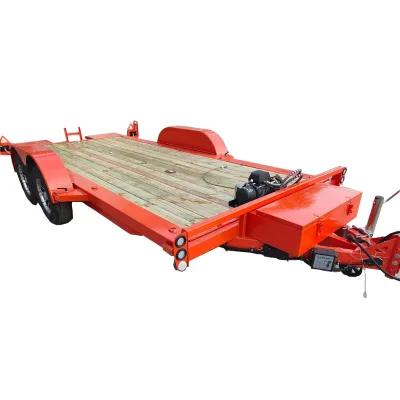 8 Ton Flat Top Trailer Vehicles Auto Trailers Car Carrier Trailer for Sale in Philippines