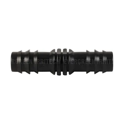 Connect With PE  Drip Pipe  16mm Barb Coupling