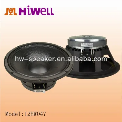 12" Audio Speaker in 3" Voice Coil,pa Loudspeaker