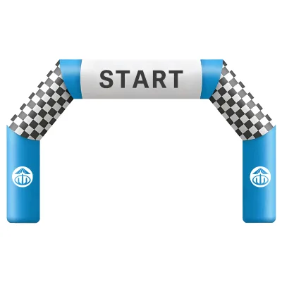 Outdoor Giant Inflatable Start/Finish Archway for Marathon Triathlon Events Waterproof UV-Resistant Custom Made 3 5 7m Size