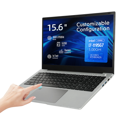 Fingerprint Unlock Original Laptop Intel Core I7-1195G7 16gb +512gb 120hz IPS 15.6inch Laptop