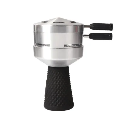 Yiwu Erliao Modern Frosted Eco-Friendly Metal Holder Gift Box Novel Design Wholesale Hookah Bowl Accessories Charcoal Holder