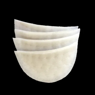 Polyester Foam Needle Punch Woven PET Fanshape Unisex Eco-Friendly Shoulder Pad for Sweater Jacket