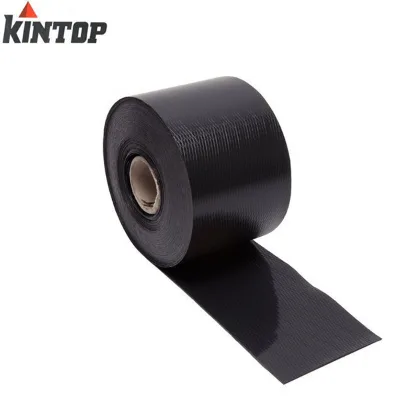 DPC 30cm Industrial Waterproof Membrane Easy-to-use 3mm Butyl Roof Tape Modern Office Black Rolls Office Building Wall Easy Use