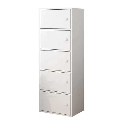 Five-Drawer Cabinet Storage Bedroom Standing Cabinet Household Simple Living Room Against the Wall Storage Cabinet Storage