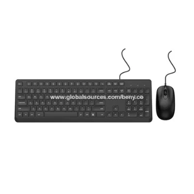 Hot Selling Wired Keyboard and Mouse Combo with Cheap Price