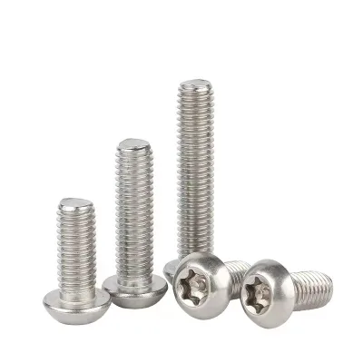 Security Torx Pin Center Head Tamper Anti Theft Screw Stainless Steel Pan M1 M2 M4 M6 M8 M10 M3 M7 Din 7986