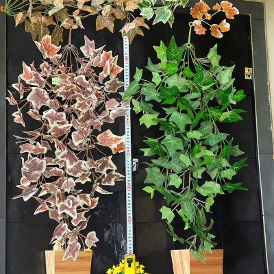 Fast Shipped Eco-Friendly Artificial Maple Fall Garland Home Office Christmas Decor with Thanksgiving Theme