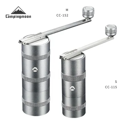 Camping Coffee Grinder Kitchen Small Manual Luxury Adjustable Coarseness Premium Quality Stainless Steel Hand Coffee Grinder