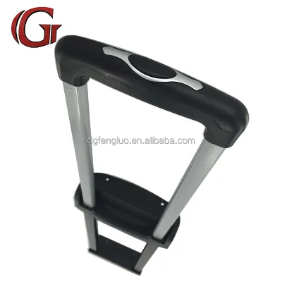 Detachable Fashionable Simple Metal Luggage Trolley Handle Bag Trolley for Soft Luggage 20 24 28 Inch