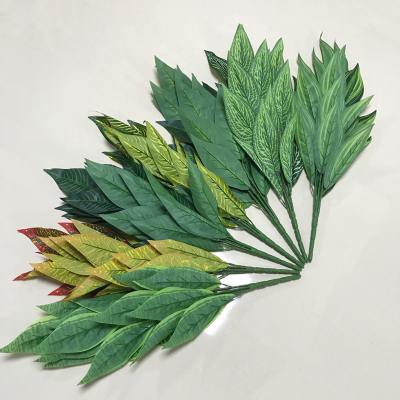 Artificial Plants 26 Leaves 75cm Decorative Artificial Bunch Leaves Plant