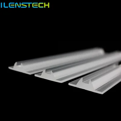 Extrusion craft optical acrylic pmma LED linear light lens / led lens