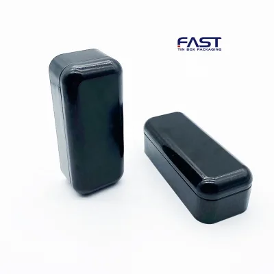 Customizable Color Rtangular Cosmetic Tin Box  Square Aluminum Storage Box Packaging Metal Cake Box