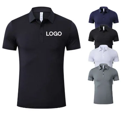 High Quality Custom Elastane Business for Sports Shirts Polyester Golf for Sports Shirts with Custom Logo Sports Shirts