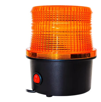 Forklift LED Strobe Warning Light Emergency Alarm Flashing Signal Yellow Durable Eco-friendly