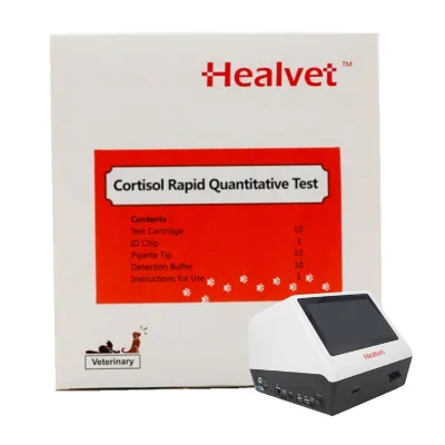 Hot Selling Cortisol Detection Veterinary Immunoassay Analysis Vet Reagent Kit for Feline