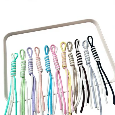 Korean Style Colorful Silk Screen Printed Polyester Climbing Woven Polyester Lanyard for Couples Birthday