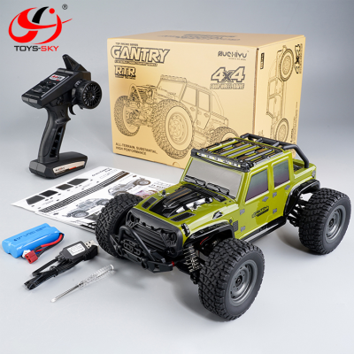 16103 Green 4WD Racing Car 2.4G High-speed 4-wheel Drive Vehicle Truck 1/16 Scale Remote Control Truck Rc Car 4x4 off Road