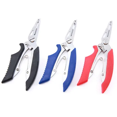 Fishing Gear Pliers Stainless Steel Crimping Pliers Fishing Multi-funtion Fishing Pliers