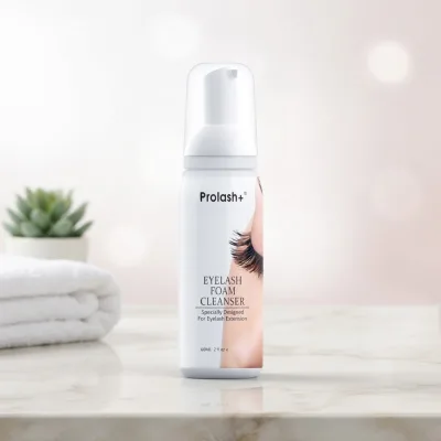 OEM Private Label Lash Cleansing Mousse Gentle Eyelash Extension Foam Shampoo Oil Free Lash Foam Cleanser