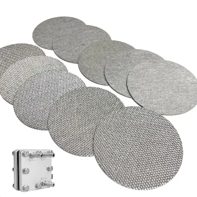 New Custom PEM Fuel Cell Titanium Electrode for 1mm 1.5mm 2mm Pressure Resistant Titanium Fiber Felt