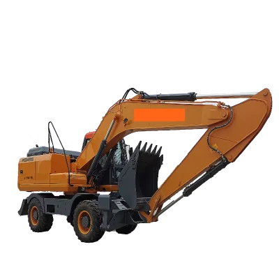 GHT215W Rubber-Tyre Excavator Machine LStrong Performance for Building and Mining Projects