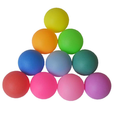Custom Wholesale Matte Color Seamless Table Tennis