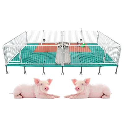 New Durable H-Type Stainless Steel Pig Breeding Fence with Slatted Floor