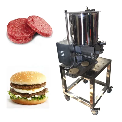 Automation  Burger Press Hamburger Patty Maker Machine De Fabrication De Meat Pie Burger Patty Making Machine