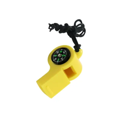 2-in-1 Compass Whistle Multifunctional Rescue Compass and Novelty Gift
