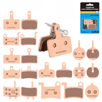 High Temperature Sintering Metal Bicycle Brake Pads Bike Cycle Metal Hydraulic Mute Disc Brake Pad for Ebike Scooter MTB Road