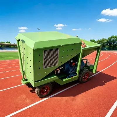 Rubber Granule Spraying Machine for Synthetic Track Surface Coating with Adjustable Spray Width