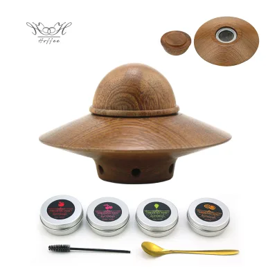 Best Selling Foghat Cocktail Smoker Kit With Wood Chips Customizable Wooden Whiskey Drink Smoker Infuser Set