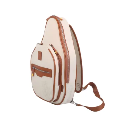 Customized Logo High Quality Oxford Waterproof Pickleball Racket Paddle Sling Bag Sports Shoulder Bag For Women