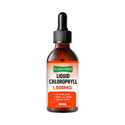 Premium Long Lasting Natural Liquid Chlorophyll Drops with Peppermint Oil Supports Energy Promotes Healthy Digestion Drops