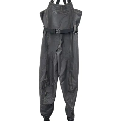 High Quality Nylon PVC Coated Chest Fishing Waders Waterproof Manufacturer Factory Wholesale Retail
