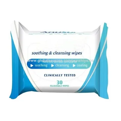 Biodegradable Flushable Wipes OEM High Quality Cleaning Toilet Wipes For Home