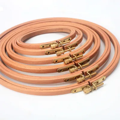 Beech Wood Embroidery Hoops by 3 Inch to 12 Inch Cross Stitch Hoop Ring for Embroidery