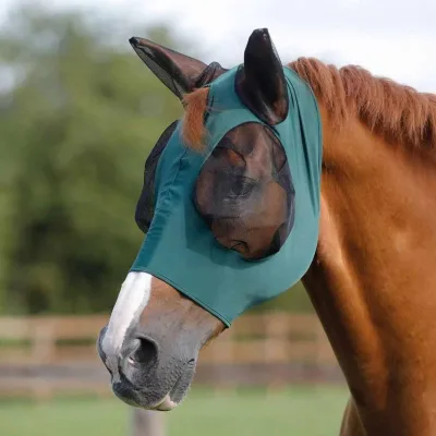 Horse Fly Mask Four Way Stretch Fly Protection