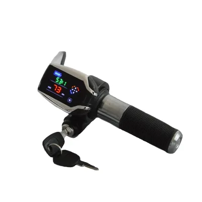 Ebike Electric Lock, Battery Display 24v-72v Twist Throttle