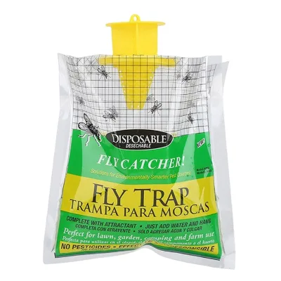 Outdoor Natural Fly Killer Trap Disposable Hanging Fly Catcher for Pest Control Rescue From Flies