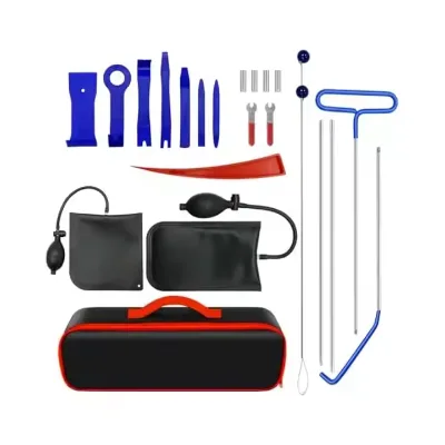 22pcs Versatile Portable Lock Picking Tools Kit Mould Plastic Modelling Car Locksmith Tool