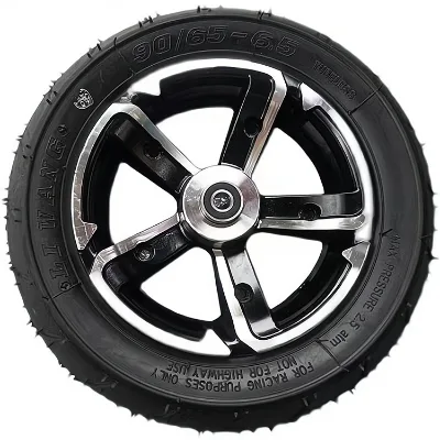 Scooter Wheels 6.5 "8" 10 Inch Scooter Drum Brake Disc Brake Wheel Vacuum Tire Aluminum Wheel Installed 90/65-6.5 85/65-6.5 Tyre