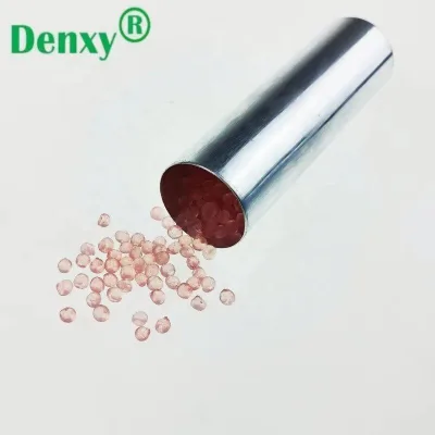 Denxy Dental Flexible Denture Materials for Dental Injection System Resin Teeth Streak Simulation Flexible for False Teeth