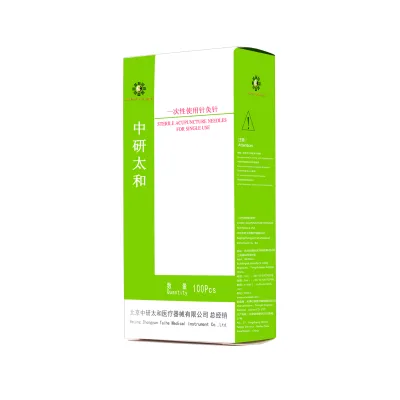 Traditional Sliver Handle Disposable Sterile Acupuncture Needles