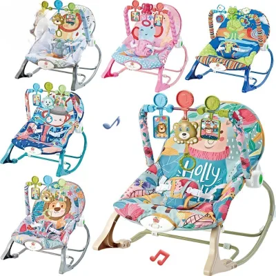 Multifunctional Electric Rocker Vibration Musical Rocking Chair Swing Baby Bouncer Toy