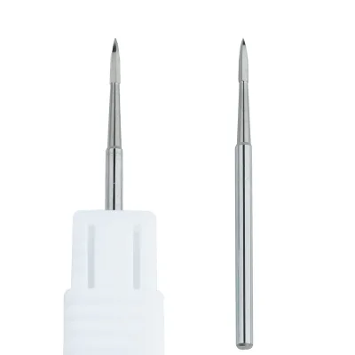 Six-sided Carbide nail polishing drill bit for pre-treating cuticles and hollowing out small pockets; cuticle nail drill bit.