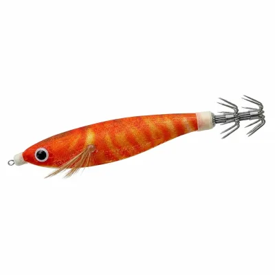 Night Fishing Saltwater Glow Squid Hook Squid Jig Lure Slow Sinking Luminous 100mm 9g Shore Squid Jig with Rattle Ball