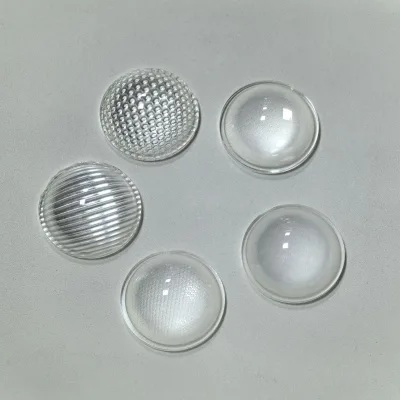 Factory Wholesale 23mm PMMA Convex LED Optical Lenses Acrylic Glass Cover for Torch Mini Flashlight Projector COB Grow Lamp