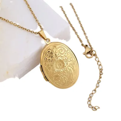 Fashion Jewelry Necklace Religion Pendant Stainless Steel Necklace